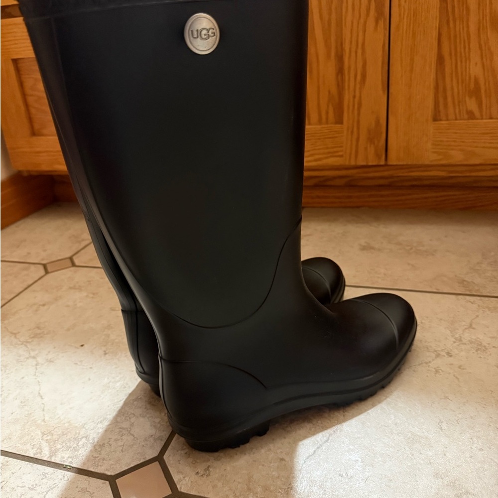 UGG Classic Black Waterproof Boots